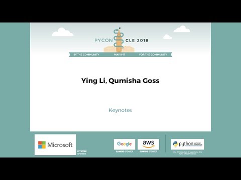 Saturday Morning Lightning Talks + Keynotes - PyCon 2018