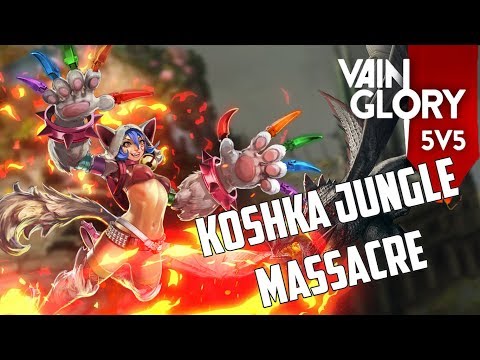 Vainglory 5v5 - CP Koshka Jungle *Massacre*