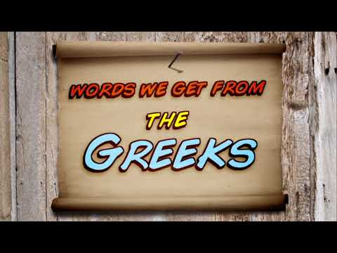Horrible Histories   Greeks Words We Get From the Greeks EGO