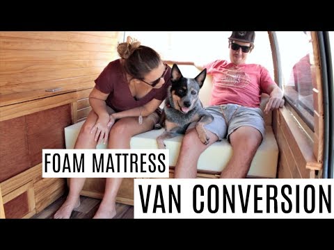 Van conversion - foam mattress