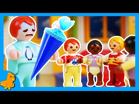 1. KITA TAG für EMMA VOGEL! EMMA findet neue FREUNDE Playmobil Film Familie Vogel