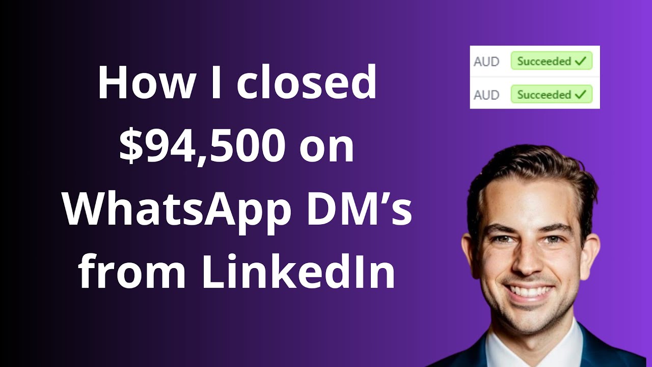 How I Closed $94,150 on WhatsApp in April (After earning $0 my first 6 months on LinkedIn)