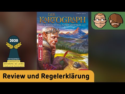 Der Kartograph - Brettspiel - Review und Regelerklärung