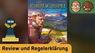 Der Kartograph - Brettspiel - Review und Regelerklärung