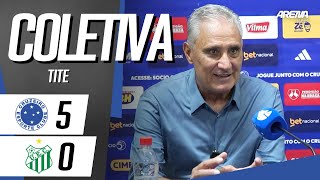 COLETIVA TITE | AO VIVO | Cruzeiro x Uberlândia - Mineiro 2026