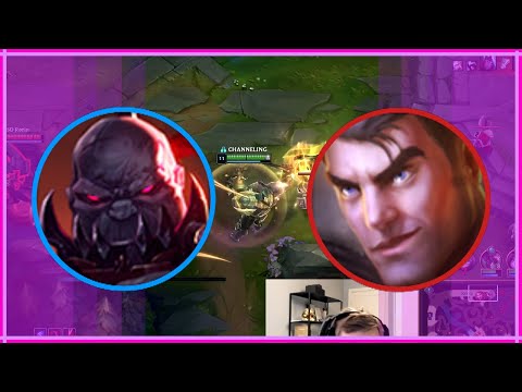 POV - you're playing Jayce vs Baus