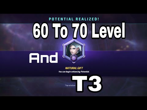 Luna Snow potential 60 To 70! And T3!! - Marvel future fight