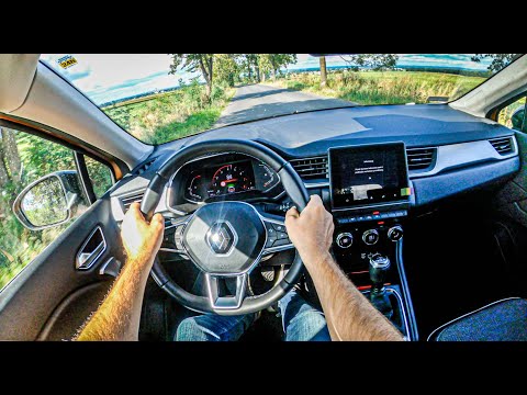 2020 Renault Captur II ( 1.0 TCE 100 HP ) | POV Test Drive #604 Joe Black