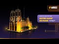 Light My Bricks Lumières-LED pour LEGO® Notre-Dame de Paris 21061