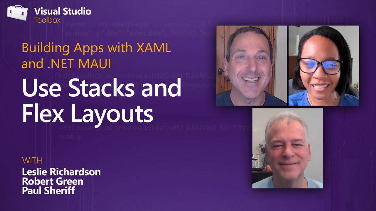 Use Stacks and Flex Layouts (4 of 18) | Building Apps with XAML and .NET MAUI