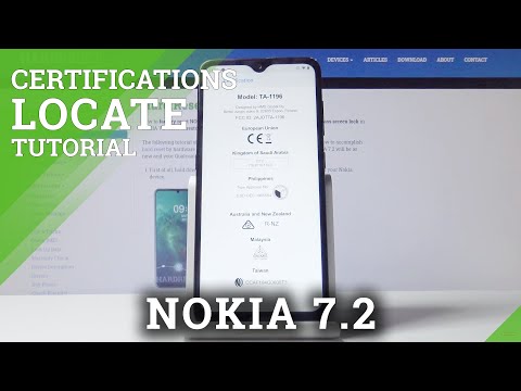 How to Locate Certifications in NOKIA 7.2 – Verify Nokia Authenticity