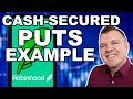 How to Sell Cash-Secured Puts on Robinhood - Options Trading Explained