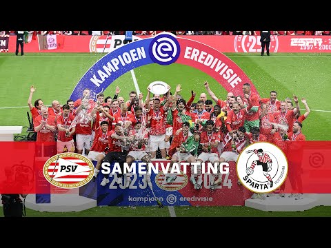 🏆 KAMPIOENSWEDSTRIJD PSV met HALVE OMHAAL van Olivier BOSCAGLI! 🔝 | Samenvatting PSV - Sparta