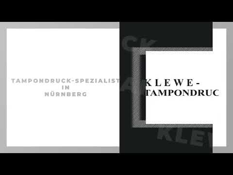 Klewe Tampondruck YouTube-Vdeominiatur 2