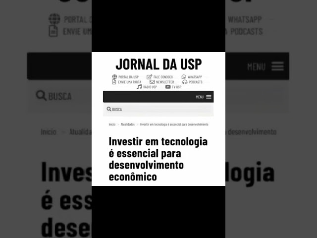 Investir em tecnologia é essencial
