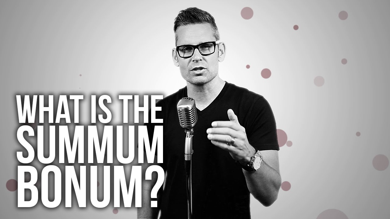589. What Is The Summum Bonum