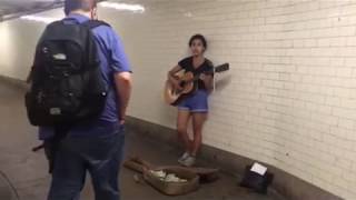 Sayde Price in the Subway