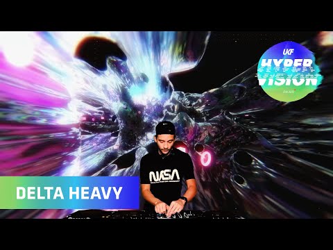 Delta Heavy DJ Set - visuals by Rebel Overlay (UKF On Air: Hyper Vision)