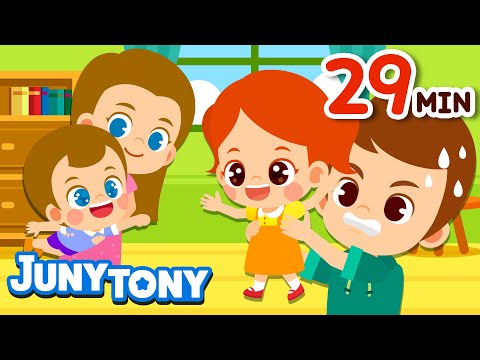 Daddy Is My Hero and More Family Songs | Best Family Songs Compilation | Preschool Songs | JunyTony