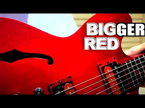 Video! 2021 Gibson ES-335 "Bigger Red" Satin w/ Gloss Red Lacquered Fretboard image 26