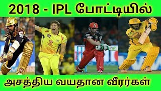 வயதாகியும் அதிரடியில் மிரட்டிய  IPL வீரர்கள் | IPL Records | CSK | Dhoni | KKR | Dinesh Karthik