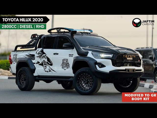 Toyota Hilux DLS 2020 | GR SPORT KIT | DOUBLE CABIN | RHD | 2.8L DIESEL ENGINE | AUTOMATIC TRANSMISSION | 4 X 4 | ROO video