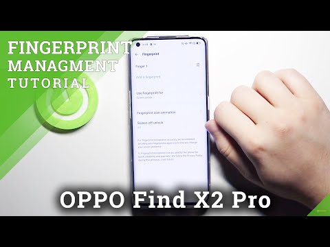 Add Fingerprint – OPPO Find X2 Pro and Touch ID Scanning