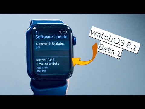 watchOS 8.1 Beta 1 is Out - What's New?