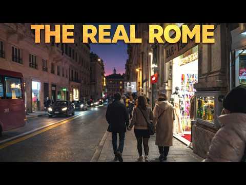 This is Rome in January 2026  | Real-Time Walking Tour 4K