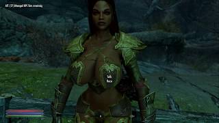 Skyrim (mods) - Helena - Spotlight On: Asherz - Reza the Storm Druid Follower