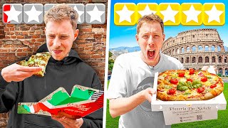 BEST VS WORST Rated Pizza In The WORLD!