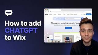 How to Add a ChatGPT AI Chatbot to Wix (Step-by-Step)