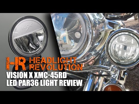 Vision X XMC-45RD LED PAR36 4.5" Light Review and Comparison | Headlight Revolution