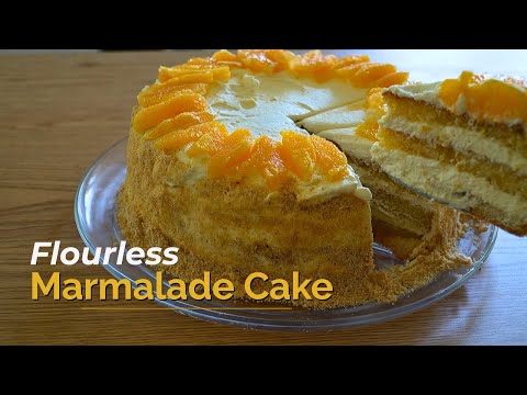 German Marmalade Cake – Easy, Elegant & Not Too Sweet