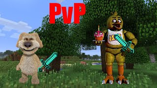 Ben vs Fnaf Chica In Minecraft