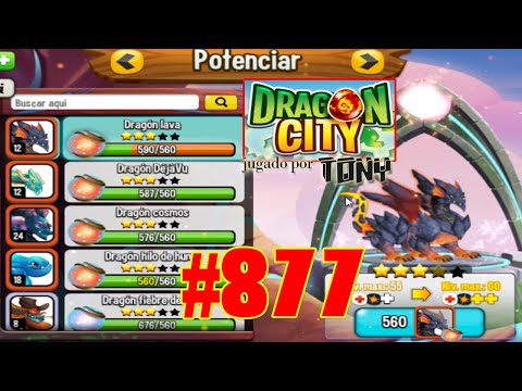 Dragon City "Capítulo 877 - Potenciando a varios dragones (3ª parte)" por Tony