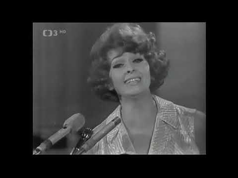 Yvetta Simonová v TV pořadu  Zpíváme pro republiku   ČST 1968