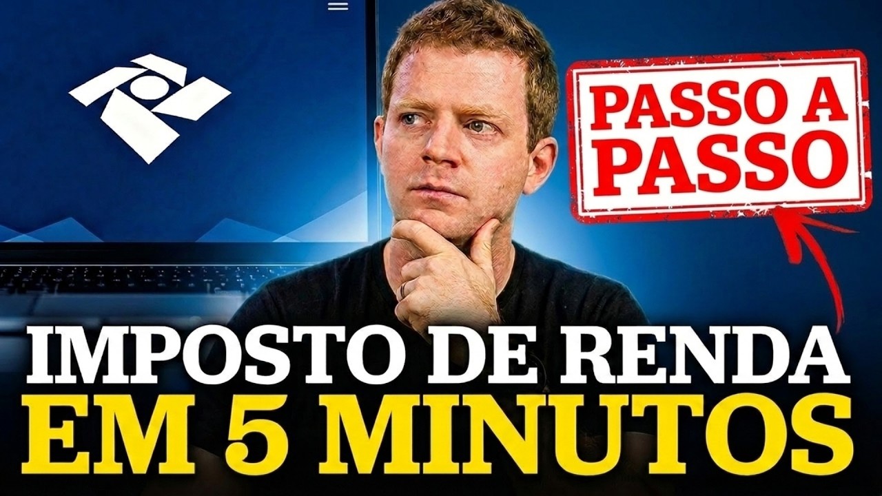 COMO DECLARAR SEU IMPOSTO DE RENDA 2026 (Passo a Passo COMPLETO)