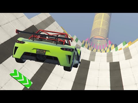 MEGA RAMPA CON FINAL SÚPER ÉPICO - GTA ONLINE