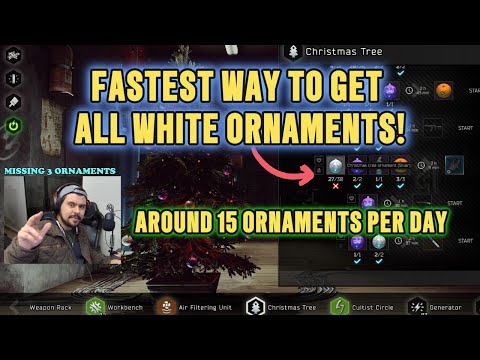 How to GET ALL ORNAMENTS FAST for the Tarkov Christmas tree (FREE LEDX)