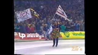World Championships Allround Heerenveen 1987 - World Champion prize giving ceremony