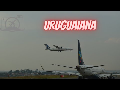 60 - Pousando em Uruguaiana no cockpit