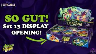 NEUES Set ANGRIFF der RANKE - Unglaublich gute Pullrate?! | Disney Lorcana Set 13 | Display Opening