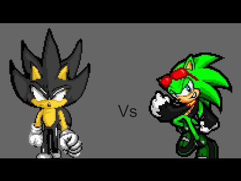Dark Sonic Vs Scourge