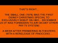 Disney HBO What S The Connection Disney Films And Short Toons Premiered On HBO In 1979 And MORE