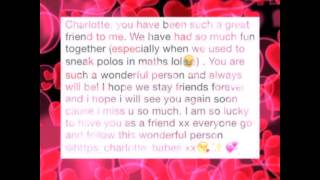 MY BESTIES😘 (Ffion and Charlotte) MISS U GUYS XX😘