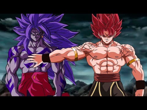 Goku unleashes his ultimate level by merging his strength with the universe