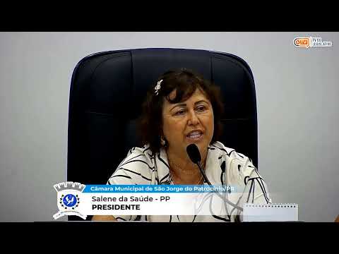 30º SESSÃO ORDINÁRIA DA CÂMARA MUNICIPAL DE SÃO JORGE DO PATROCÍNIO 2026.