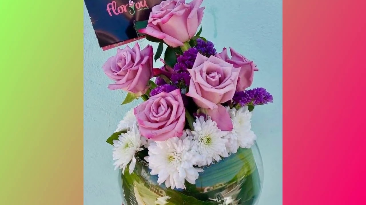 Arreglos florales con rosas