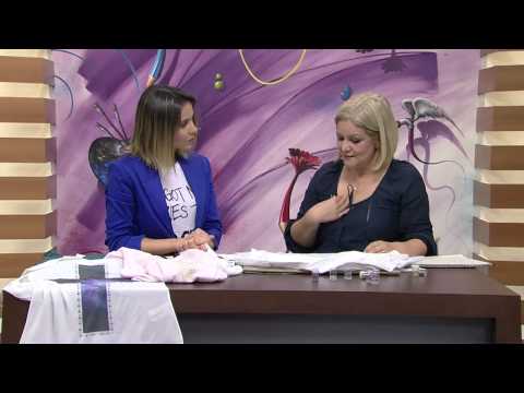 Mulher.com 20/08/2013 Valeria Souza - Tatuagem em Tecido com Strass P 2/2